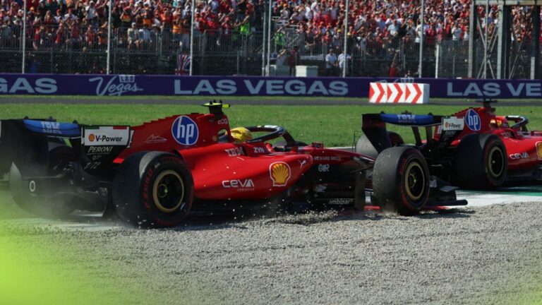 Charles Leclerc Defends Position Against Hamilton in Turn 1 Clash 6 toto wolff in shock ferrari idiots claim after hamilton leclerc Charles Leclerc Defends Position Against Hamilton in Turn 1 Clash